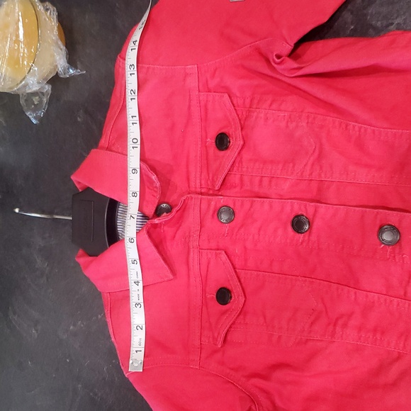 Parasuco 2016Coral Cropped Denim Jacket – NWOT - Picture 6 of 11